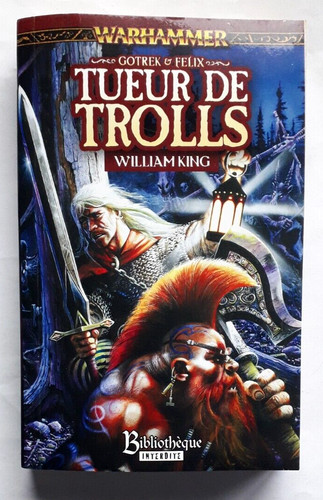 Livre warhammer tueur de - livre,