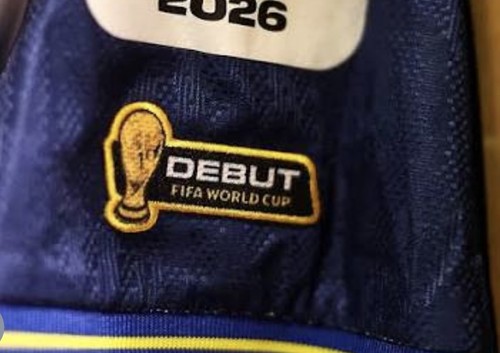 Patch debut world cup stock - debut,