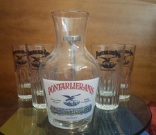 Carafe + 4 Verres publicitaire