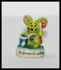 FÈVE ANCIENNE PROTÉGEONS LA PLANÈTE "JE FERME LE ROBINET" - P