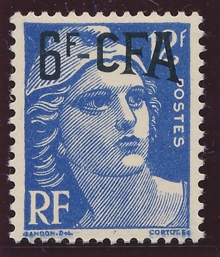 Timbre cfa réunion 299 neuf - réunion,