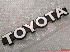 TOYOTA LAND CRUISER FJ60 BJ60 1981-1987 Genuine Front Grille "TOYOTA" Emblème...