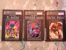 lot 3 bd Marvel IRON MAN extremis SPIDER MAN vocation Uncanny X-MEN phénix noir
