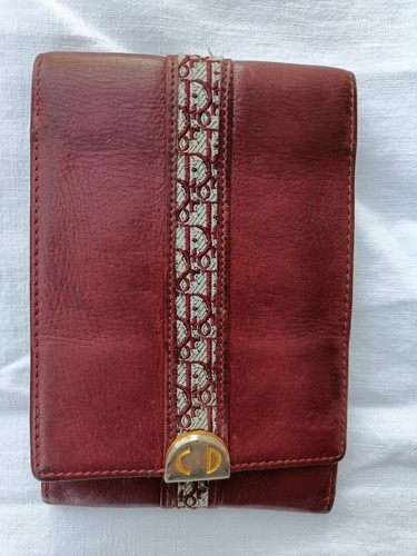 Porte chéquier christian - chéquier, dior