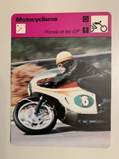 CARTE MOTOCYCLISME ED. RENCONTRE 1978 / HONDA ET LES GP - MIKE HAILWOOD 1966