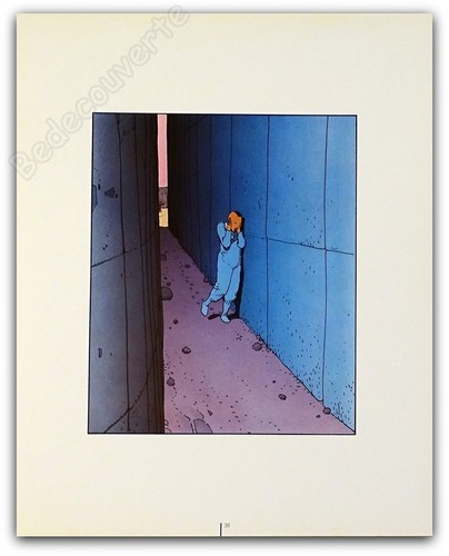 Affiche moebius tueur monde - moebius,