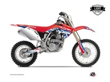 Kit Deco Moto Cross Eraser Honda 125 CR Rouge Bleu