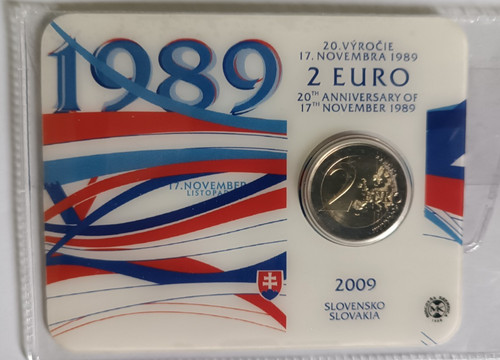 Slovaquie 2009 coincard - slovaquie, 2€