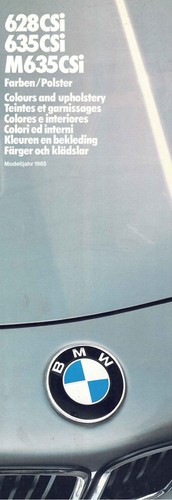 Brochure bmw 628 - bmw, csi
