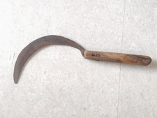 Ancien en Bois Poignée Fer