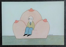 Carte Postale " FAUTEUIL DE FREUD " de W. SCHLOTE de 1979