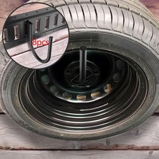 Lot de 8 crochets en J pour