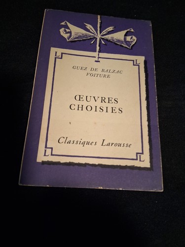 Oeuvres choisies balzac - oeuvres, (balzac
