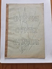 CHANTIER DE JEUNESSE CAHIER DE