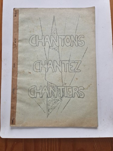 Chantier jeunesse cahier - chantier, de