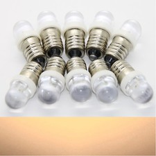10X E10 LED Chaud DC 12V Diode
