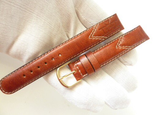 Vintage leather men watch - leather, men's