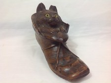 Rare superbe encrier bois