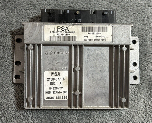 Ecu calculateur moteur - ecu, psa