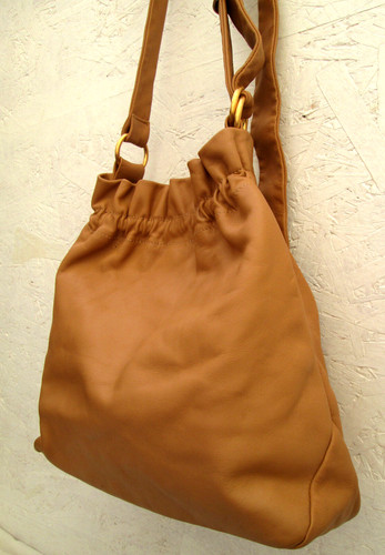 Sac main furla cuir vintage - à,