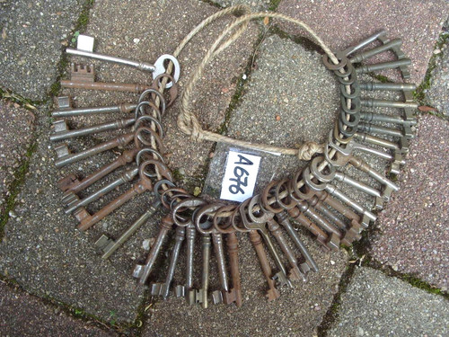 Lot a676 clé clés - de, 35