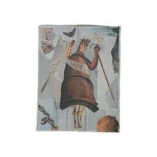 Tableau Technique Mixte Collage sur Toile École Moderne Street Art Outsider Brut