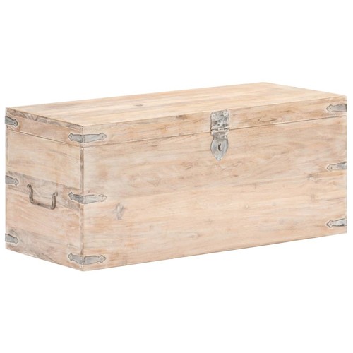Bois acacia solide coffre - solide,