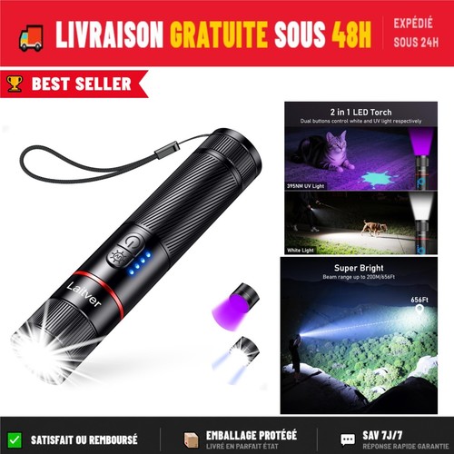Lampe torche rechargeable - lampe, led