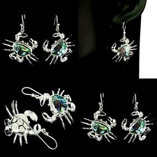 Boucles d'oreilles Crabe