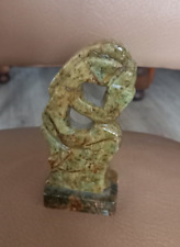 Statuette sur Socle en Marbre - Religieuse en Prière - Bonne Soeur