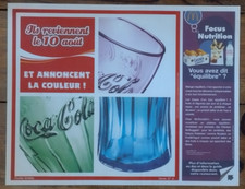 Publicité /Set de table Coca