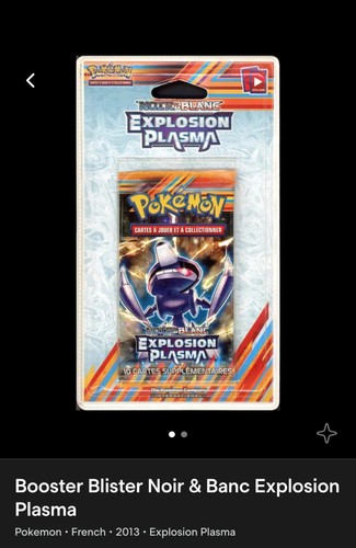 Booster pokémon blister avec - booster,