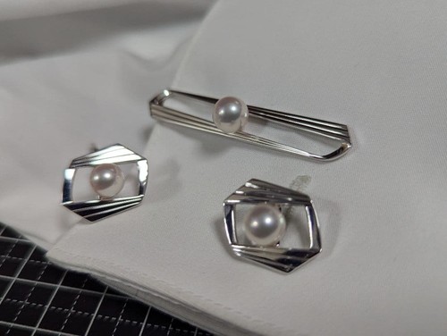Mikimoto boutons manchette - mikimoto,