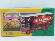 MINIATURE VOITURE CORGI 12601 CAMION FETE FORAINE FODEN CLOSED 8 ROUES