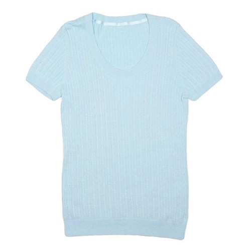 Haut femme bleu basic manches - haut,
