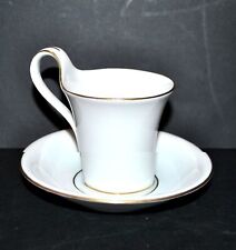 FURSTENBERG Tasse style empire en porcelaine allemande F couronné