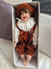 Poupée porcelaine Vintage 60 décoration  collection ALBERON design-TiTi de Paris