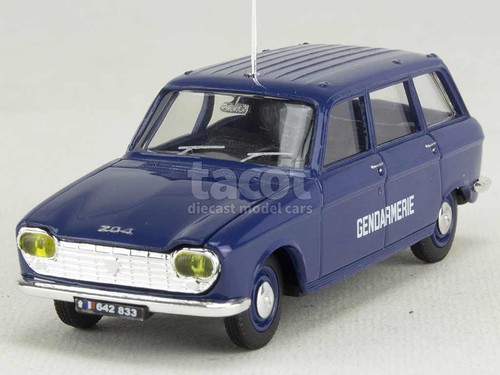 Peugeot 204 break gendarmerie - peugeot,