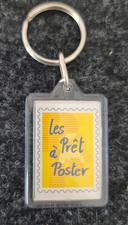 porte clé / Keyring _ LA POSTE _  LES PRET A POSTER  _ TRES BON ETAT