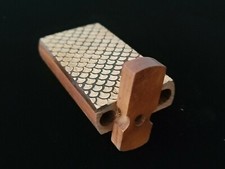 Naturel Bois Incrustation Herbe Thé Spice Tabac Boîte Étui Stockage Main Gravé