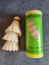 3 VOLANTS PLUMES GOODSPORT BADMINGTON SHUTTLE ONE  ?