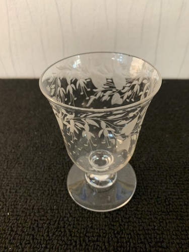 Verre vin gravé - verre,
