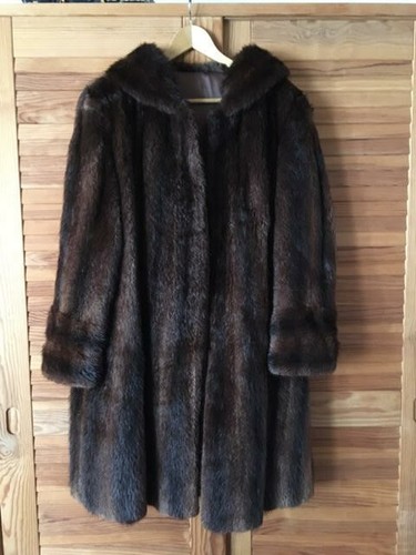 Manteau fourrure vison taille - fourrure,
