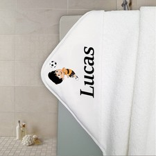 Cape de bain en éponge