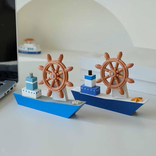 Maquette voilier bois - de,