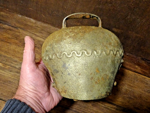 Ancienne cloche vache - ancienne, à