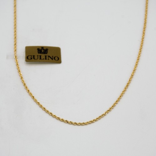 Collier jaune carats - or,