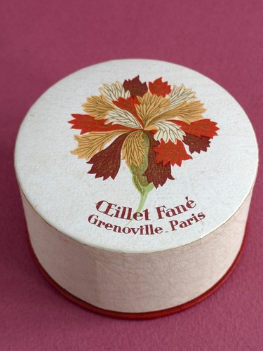 Boite poudre riz oeillet fané - boite,