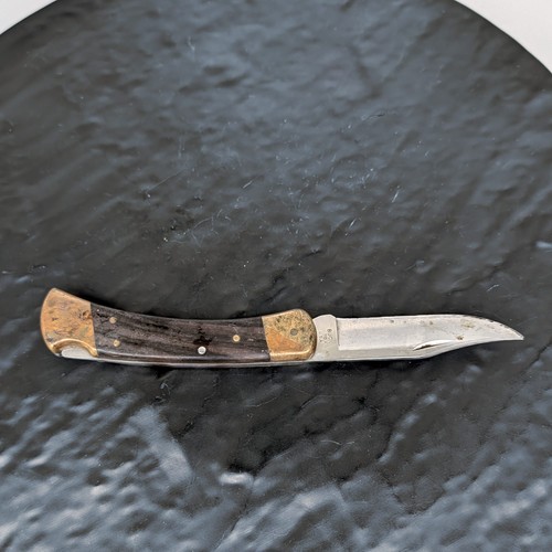 Buck 110x folding - hunter, lock