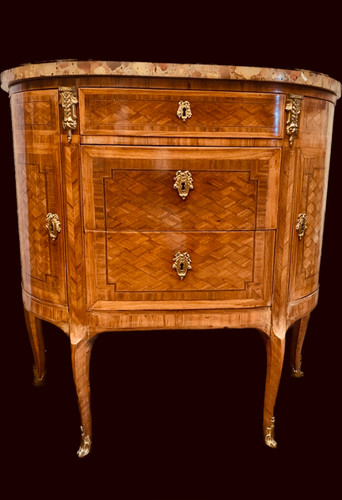 Commode demi lune portes - demi, à